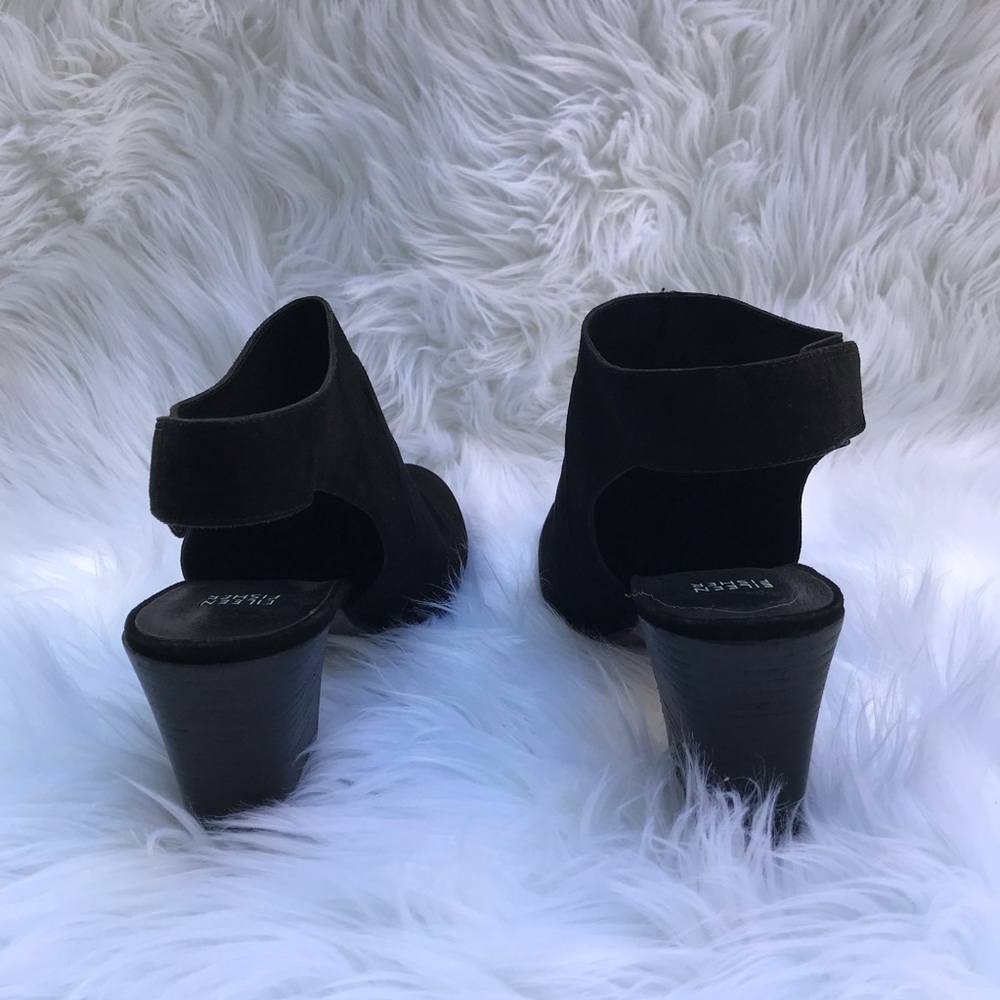 Eileen Fisher black suede - Picture 3 of 6